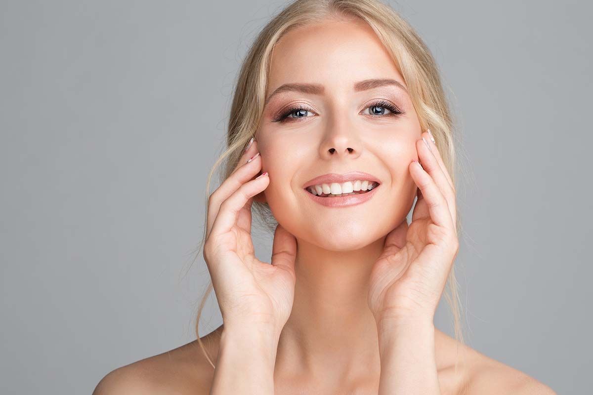 A woman with no wrinkles after Botox in Westchase.